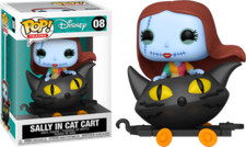 NBC SALLY IN CAT CART 3.75" POP VINYL FIGURE FUNKO 08 UK SELLER POP TRAINS