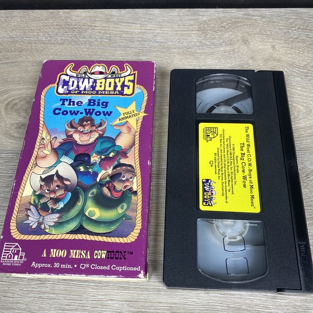 C.O.W. Boys of Moo Mesa - The Big Cow-Wow (VHS, 1994) for sale online