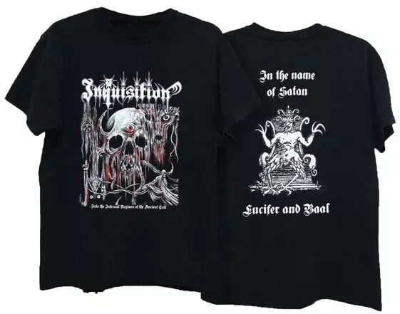Ancient Cult Infernal Regions Metal Band T Shirt Size S-5XL