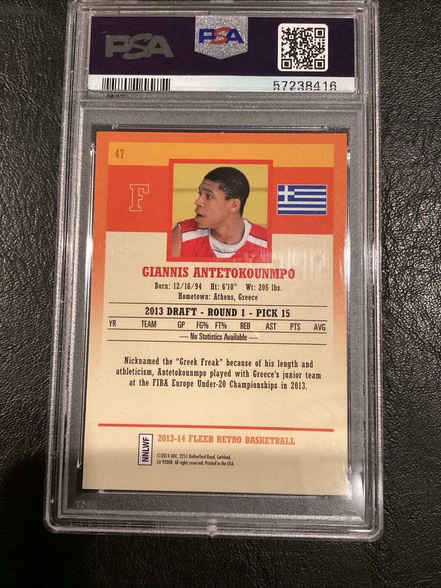 その他 Giannis Antetokounmpo rc Fleer 2013 Giannis Antetokounmpo 2013 Fleer Retro #47 Base Price Guide