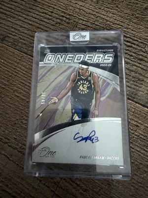 Panini 2024-25 One and One Pascal Siakam The Oneders Signatures Auto #TOS-PAS