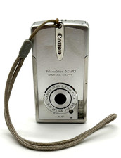 Canon PowerShot SD20 ELPH 4x Optical Zoom 6.0 MP Digital Camera Silver W.Batt C