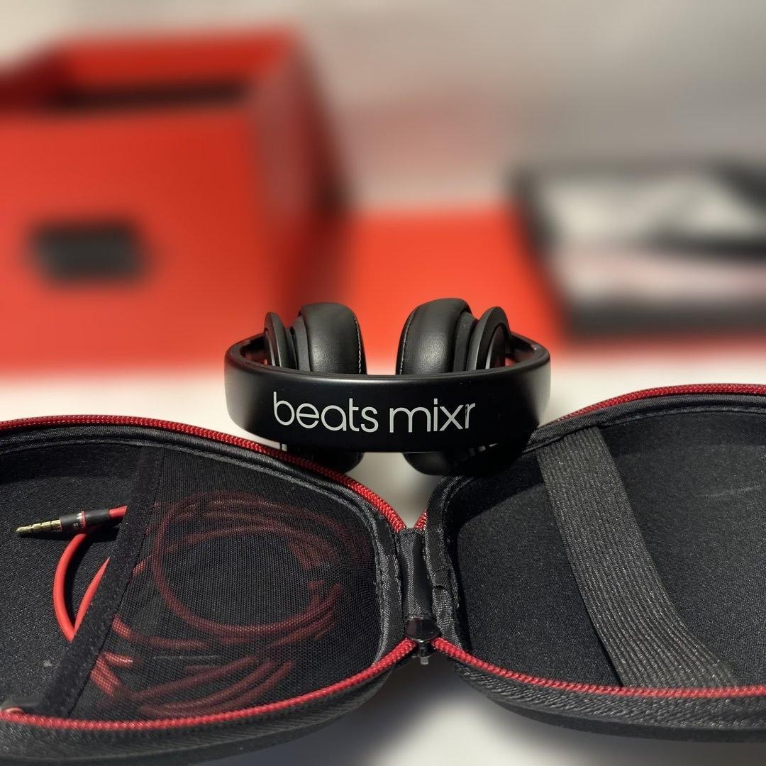Beats by Dr. Dre mixr black/red | eBay