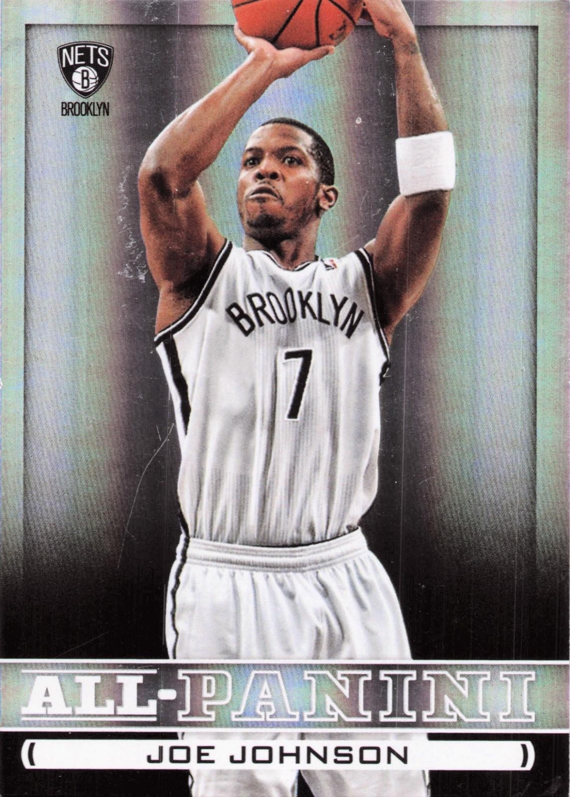 2013-14 Panini #44 Joe Johnson All-Panini Black #/1