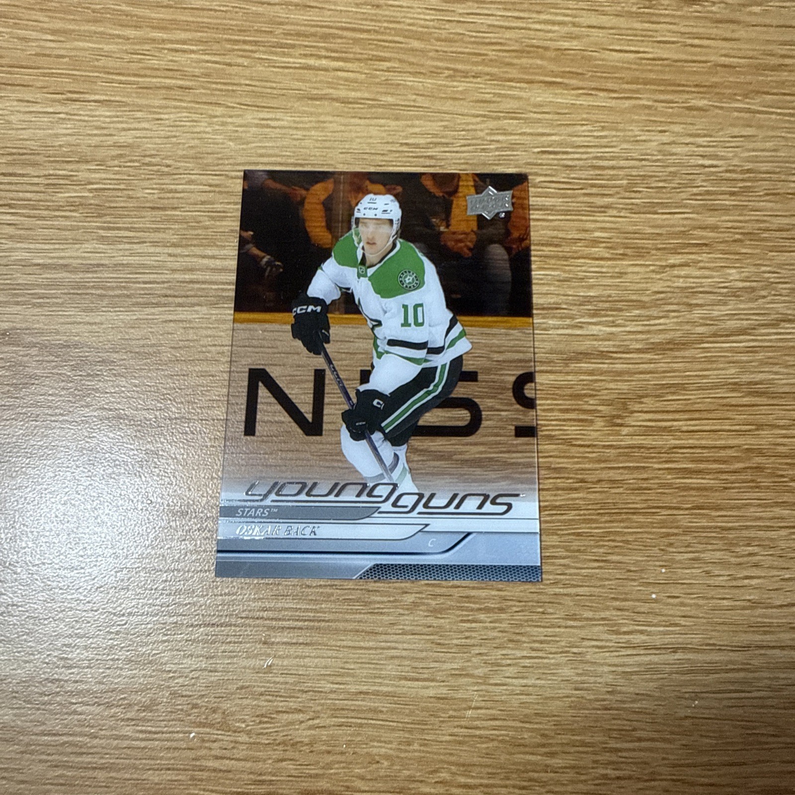 2024-25 Upper Deck Young Guns Clear Cut Oskar Back Rookie #465 Dallas Stars