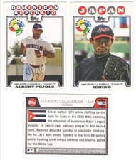 2008 Topps Update World Baseball Classic Preview - BOSTON RED SOX Team Set