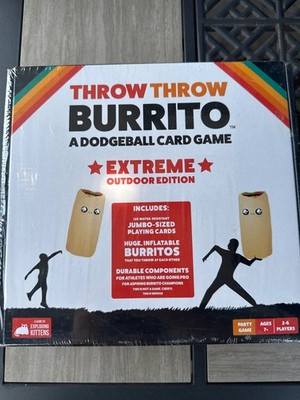 Throw Throw Burrito Game Extreme Outdoor Edition New Dodgeball Party Game