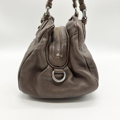 Marc by Marc Jacobs Classic Q 2Way Bag Dark Brown Leather Shoulder