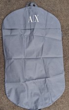 A X Armani Exchange Authentic Gray Garment Bag, 23"x39"