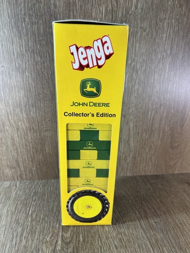 John Deere Jenga Sealed Collector’s Edition New In Box Board Game READ - Picture 2 of 5