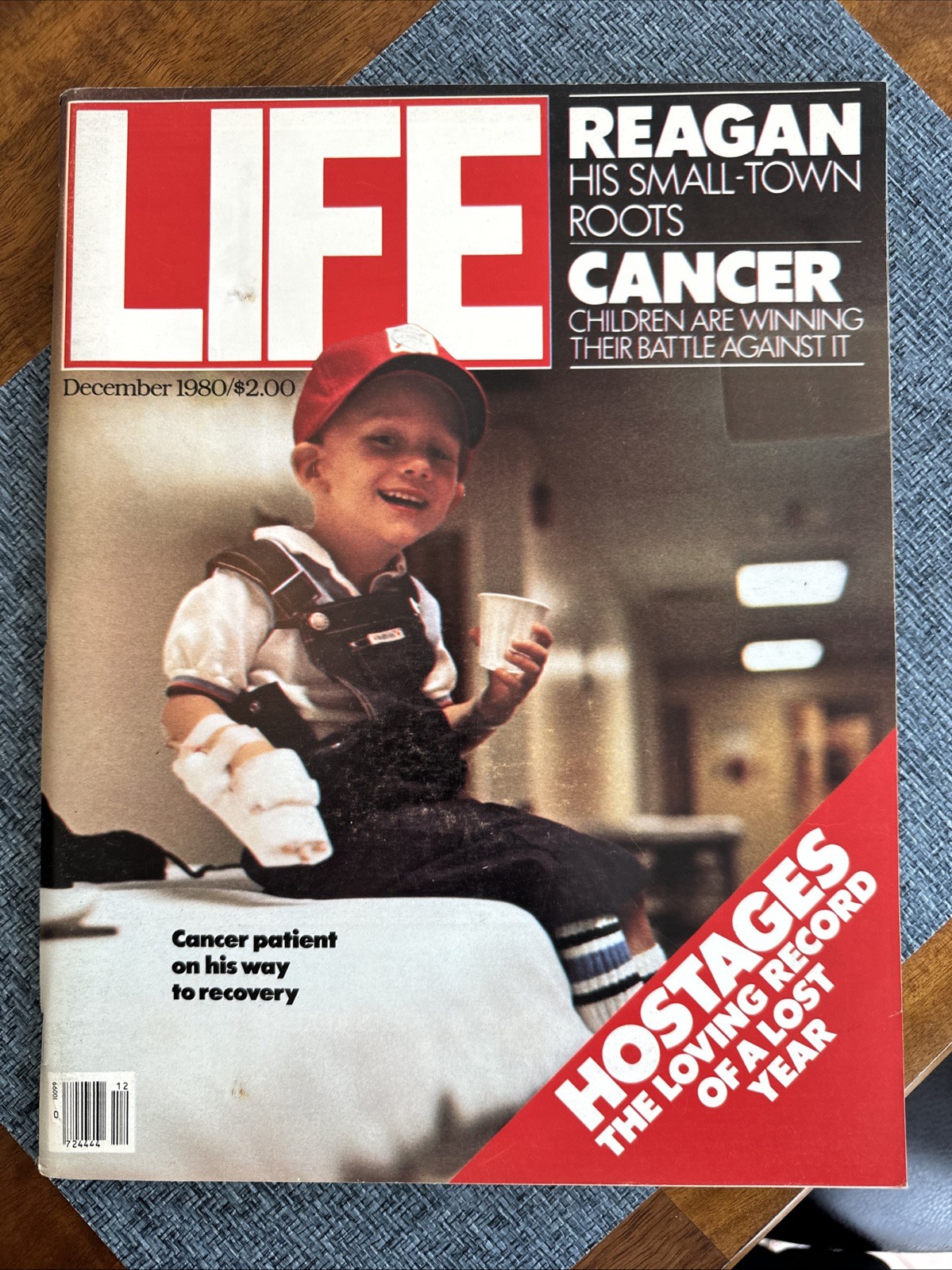 Life Magazine December 1980 Childhood Cancer, Ronald Reagan, Iran Hostages