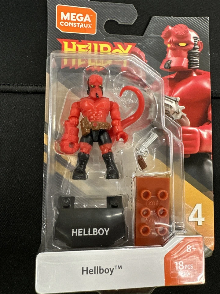 Mega Construx Heroes Series 4 HELLBOY NIP GDB16 - Image 2 of 4