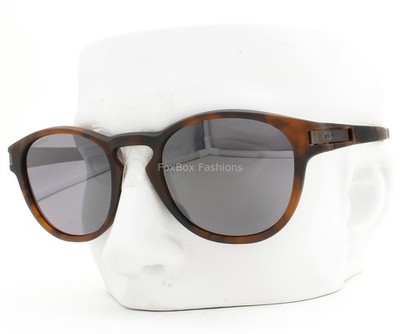 Oakley Latch Sunglasses OO9265-2253 Matte Brown Tortoise Prizm Black with Pouch