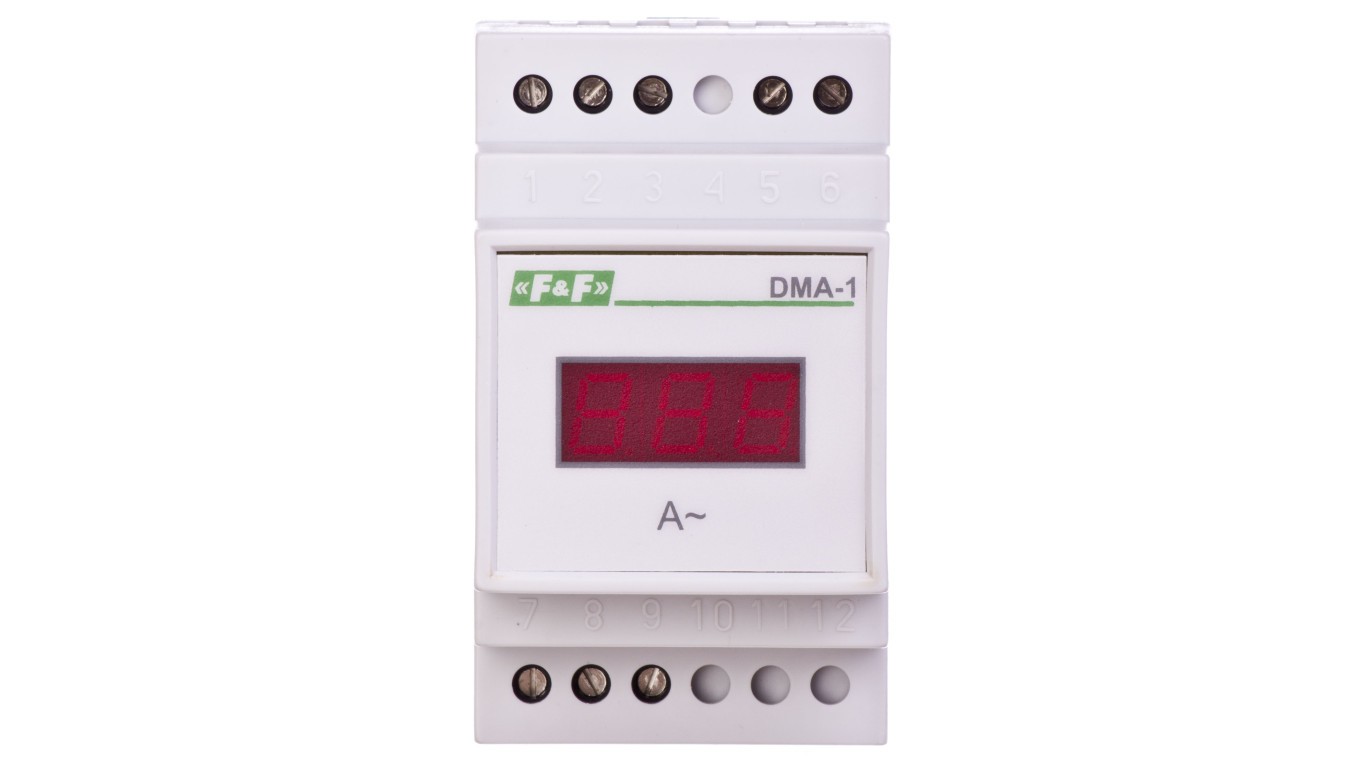 Ammeter 1 Phase Digital Modular 0-20A for DMA DMA-1 Measurement