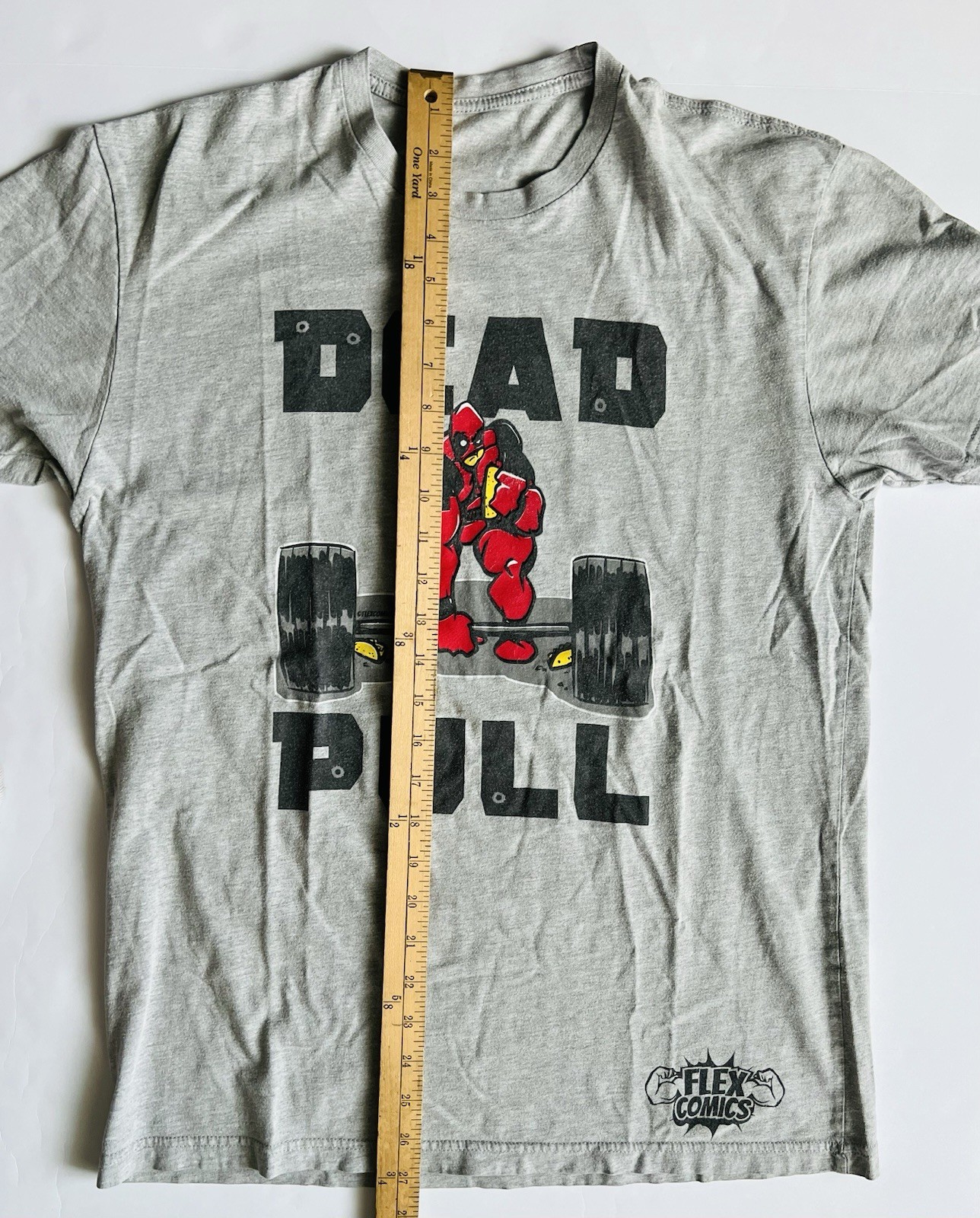DEADPOOL "DEAD PULL" Flex Comics MARVEL Grey Grap… - image 5