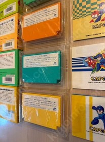 Rockman 1 2 3 4 5 6 Famicom Complete Set CIB Tested Japan Box & Manual MEGAMAN