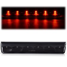 LED Bar 3rd Third Brake Light Compatible with Truck Clear Lens Black Housing