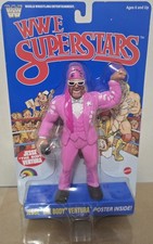 New Mattel WWE Superstars LJN Jesse The Body Ventura 8” Blue Card 1980's Retro