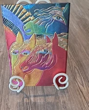  VNTG Paperblanks Laurel Burch Wild Horses of Fire Hardcover Journal Magnetic 