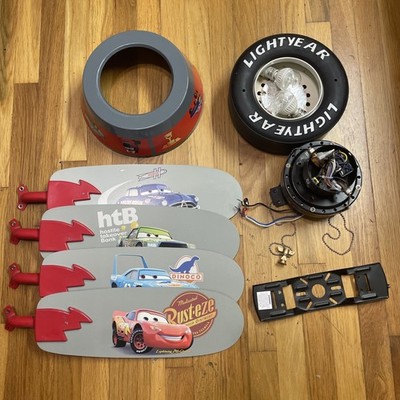 Disney Pixar Cars Lighting McQueen 42  3 Speed Ceiling Fan Lightyear TESTED