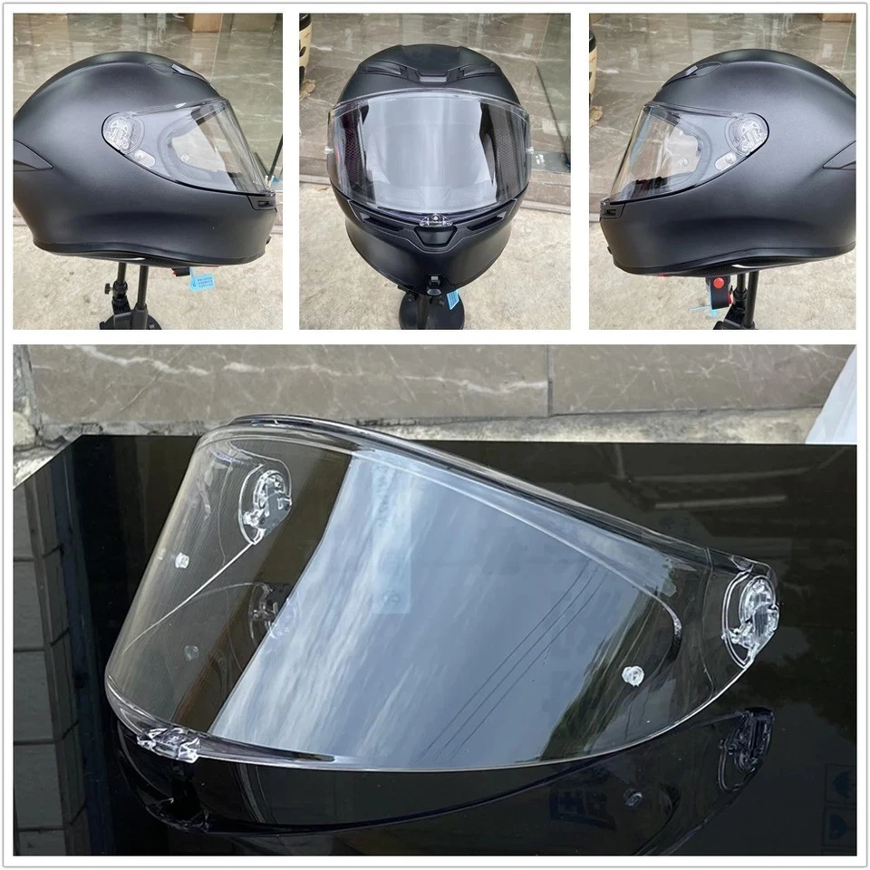 VISIERA per AGV K6 / K6S | PINLOCK READY | NERO FUME' TRASPARENTE + 7 COLORI - Immagine 2 di 4