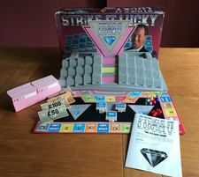 Vintage - Parker Strike It Lucky ITV Quiz Family Board Game 1980s (Complete)