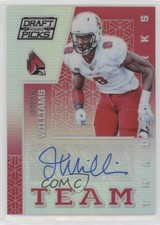 2016 Prizm Collegiate Draft Picks Jordan Williams-Lambert Williams #24 Auto 0c2