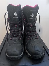 Columbia Bugaboot III Insulated Waterproof Winter/Hiking Boots Mens Sz 8 BLK