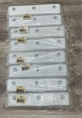 Dock Edge 1058-F Dock Protectors 12 Inch Straight White Lot of 8