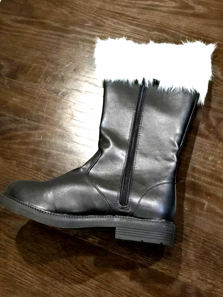 Botas de cuero de Navidad de Papá Noel - Nuevas en caja Foto 4 de 4