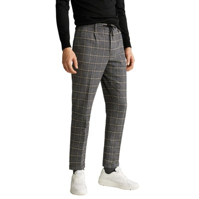 Herren Mango Man Wollkaro-Hose W38 