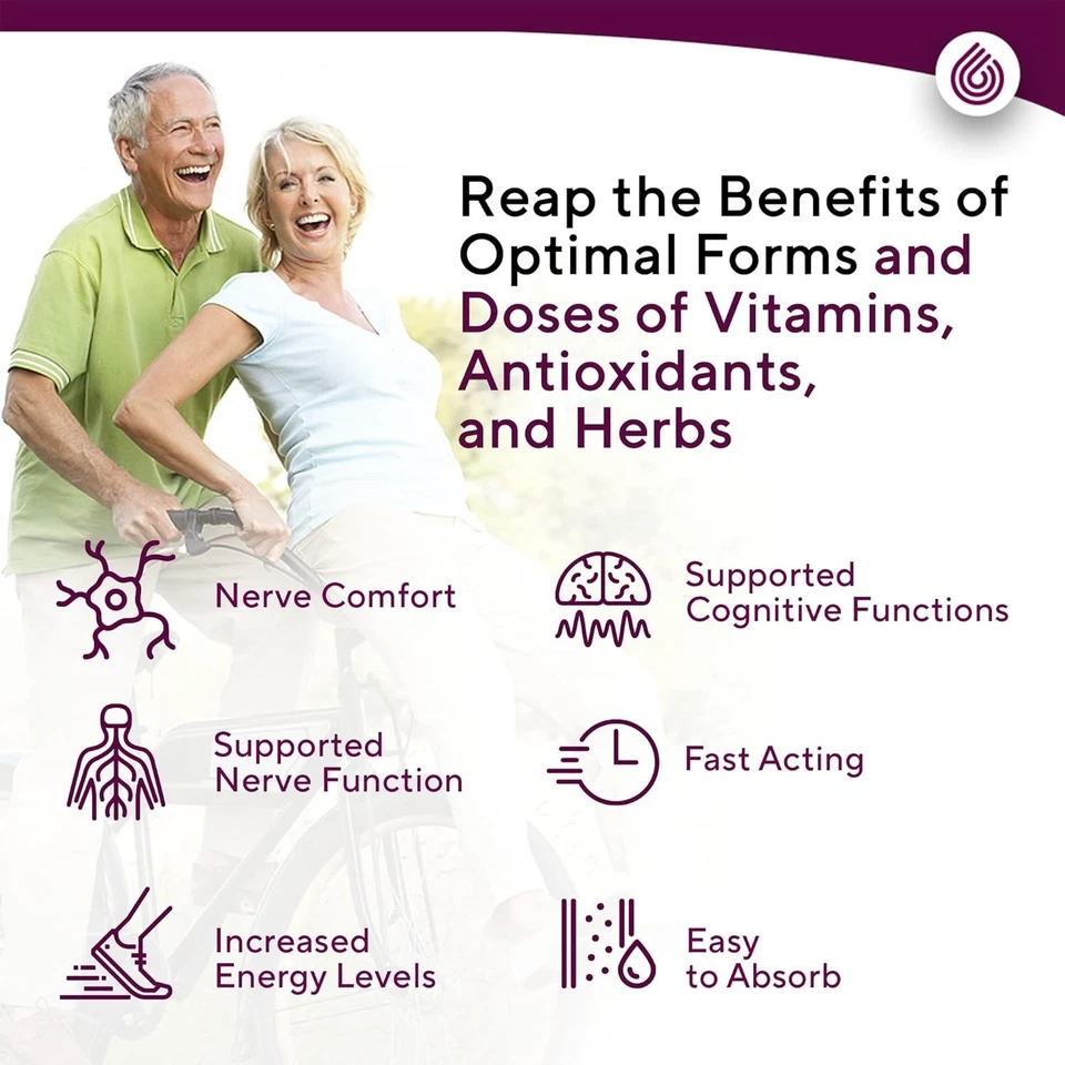 NERVE RENEW Advanced Nerve Support - with R-Alpha Lipoic Acid and etc. Free Ship - Image 2 of 4