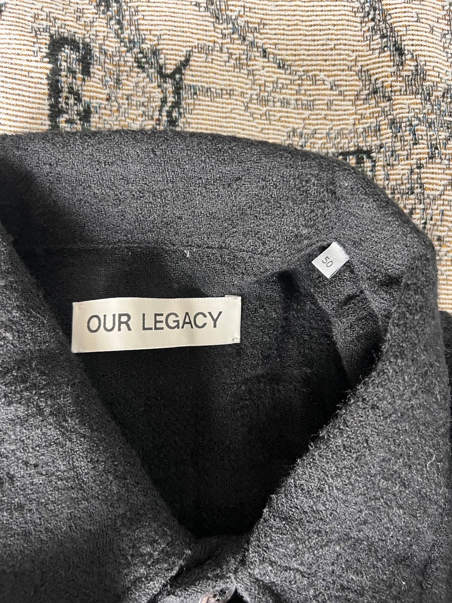 Our Legacy Haven Jacket - Size 50 - Black Pankow Check - NEW | eBay