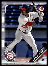 2019 Bowman Prospects Daniel Johnson Washington Nationals #BP-22