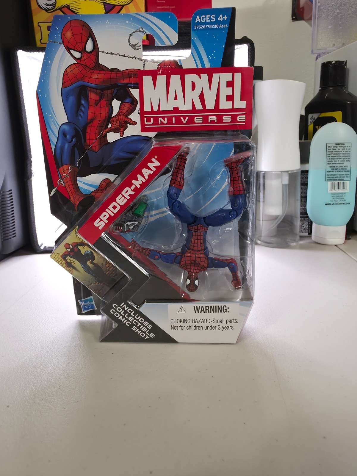 Marvel Universe Spider-Man Series 4 #007 new sealed 3.75" Pe