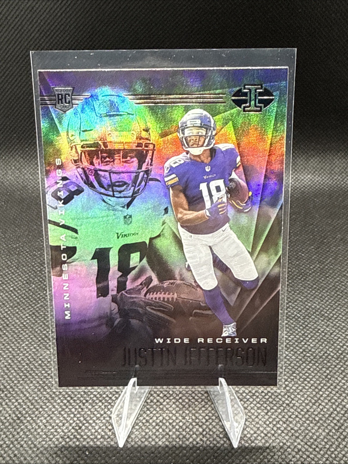 2020 Panini Illusions - Justin Jefferson #22 (RC)