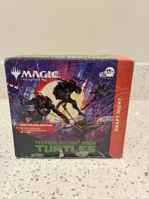 Magic the Gathering Teenage Mutant Ninja Turtles Draft Night Factory Sealed