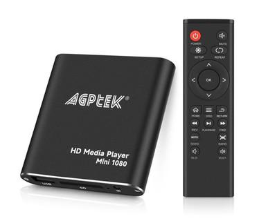  HDMI Media Player Black Mini 1080p FullHD Ultra HDMI Digital Media Player