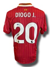DIOGO JOTA SIGNED LIVERPOOL FC 2024/25 HOME SHIRT (ACG CERT AG16612)