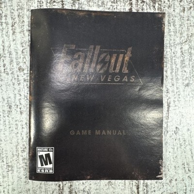 Fallout: New Vegas Instruction Booklet (PS3) -MANUAL ONLY-