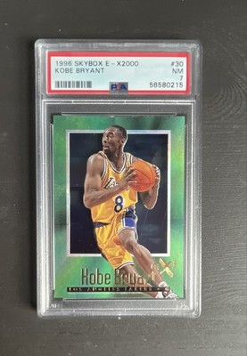 1996-97 Skybox E-X2000 - Kobe Bryant #30 (RC) PSA 7