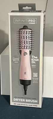 InfinitiPro Conair All In One Compact Oval Dryer Brush Knot Dr. BC114 New