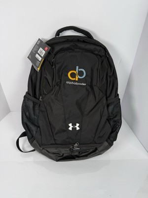Under Armour UA TEAM HUSTLE Storm * Black Backpack *BRAND NEW with LOGO MSRP $55