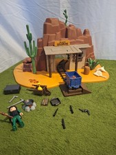 PLAYMOBIL  Western 3802 Western  Goldmine " MC Laren's" Mit Zubehör Gebraucht 