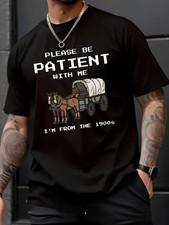 Men's Summer Printed Short Sleeve T-Shirt Top