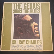 RAY CHARLES The Genius Sings The Blues Vinyl RAY CHARLES The Genius Sings The Blues Vinyl