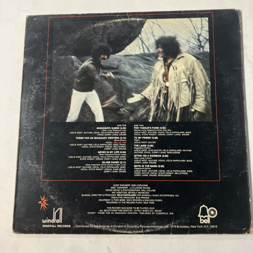 Mountain Climbing! Vinyl Record Windfall 4501 Stereo Rock LP Classic Foto 2 de 4