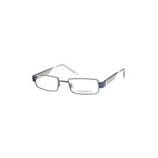 Fossil Korrektionsfassung Brille Metall Kunststoff Blau 49/18/140 - OF1119400