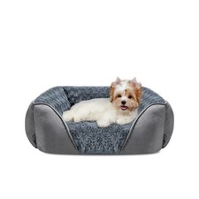 Dog Bed for Large Medium Small Dogs/Puppy, Rectangle Washable, Orthopedic, Soft