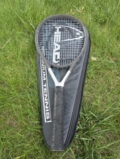 Head Titanium Ti.S6 Tennis Racquet 4 Grip Xtralong Silver Black MINT CONDITN